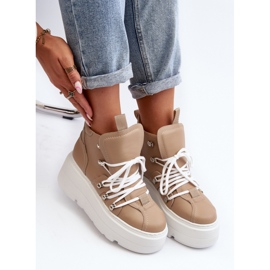 Step in style Scarpe sportive Modello Zazoo 3416 Beige - Entra con stile 2