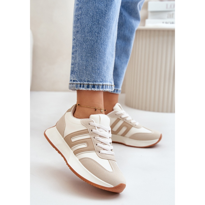 Step in style Scarpe sportive Modello Thari 1W-N1 Beige - Entra con stile 1