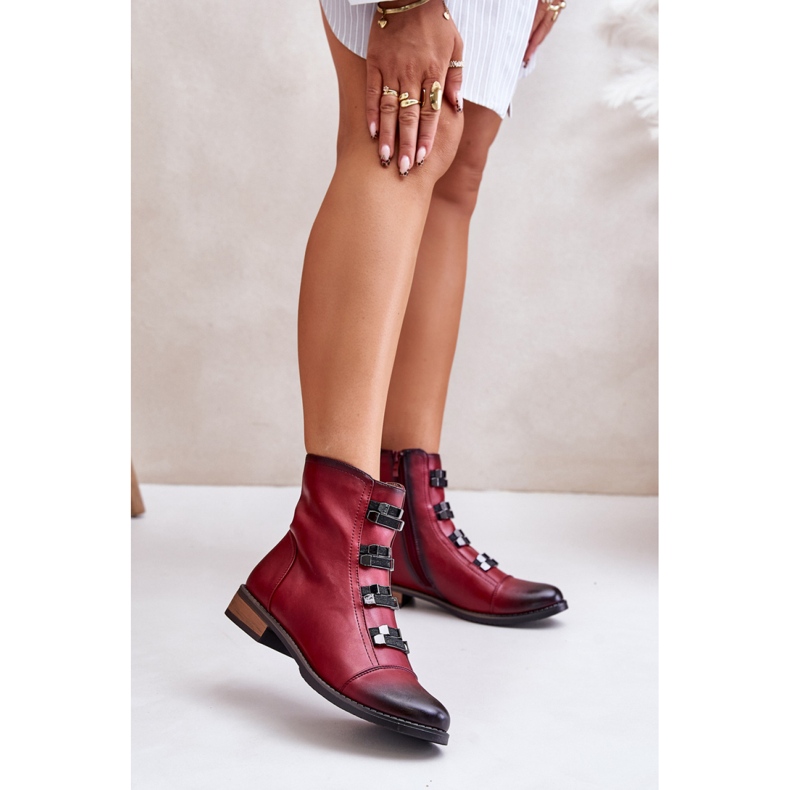 Step in style Stivali Modello Evalith ASA62-30 Bordo - Entra con stile rosso 1