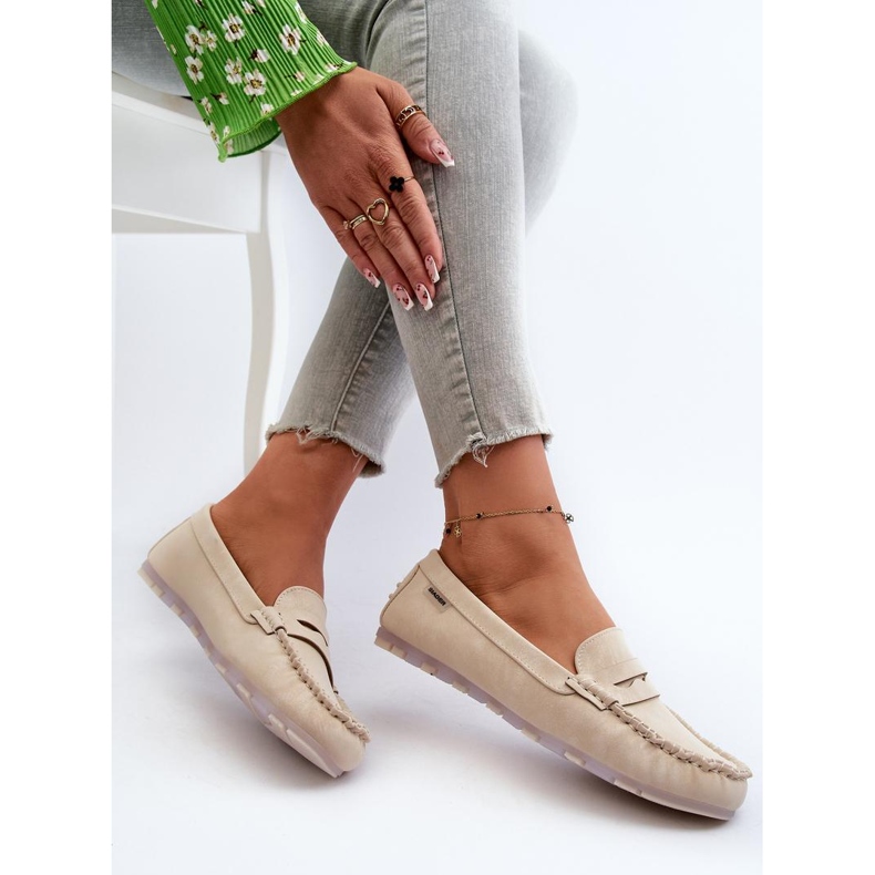 Step in style Mocassini Modello Celoria M502-8 Beige Chiaro - Entra con stile 1