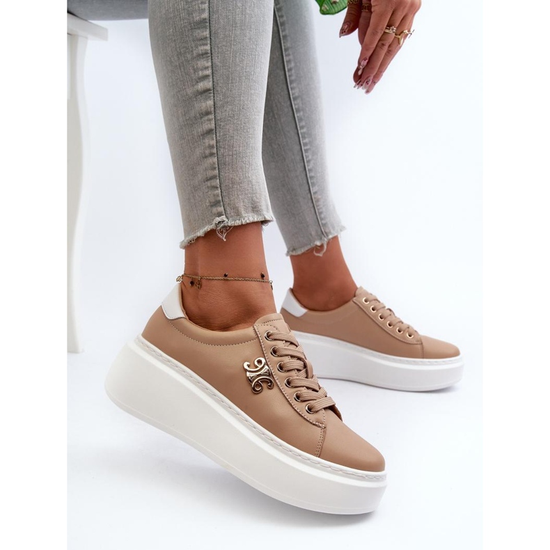 Step in style Scarpe sportive Modello Pernalia Y138-63 Marrone - Entra con stile 2