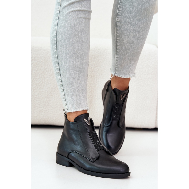 Step in style Scarponi Modello S.Barski HY42-119 Nero - Entra con stile 1