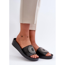 S. BARSKI S.Barski Infradito da donna nere nero 1