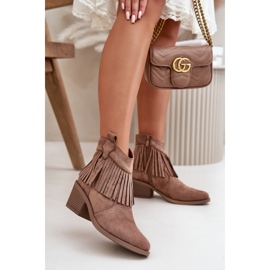 S.Barski Stivaletti da donna marroni marrone 1