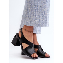 Step in style Sandali Modello Asellesa 62111 Nero - Entra con stile 1