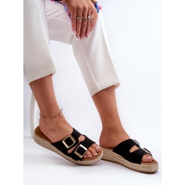 Sandalo Infradito Modello C-315 Nero 1