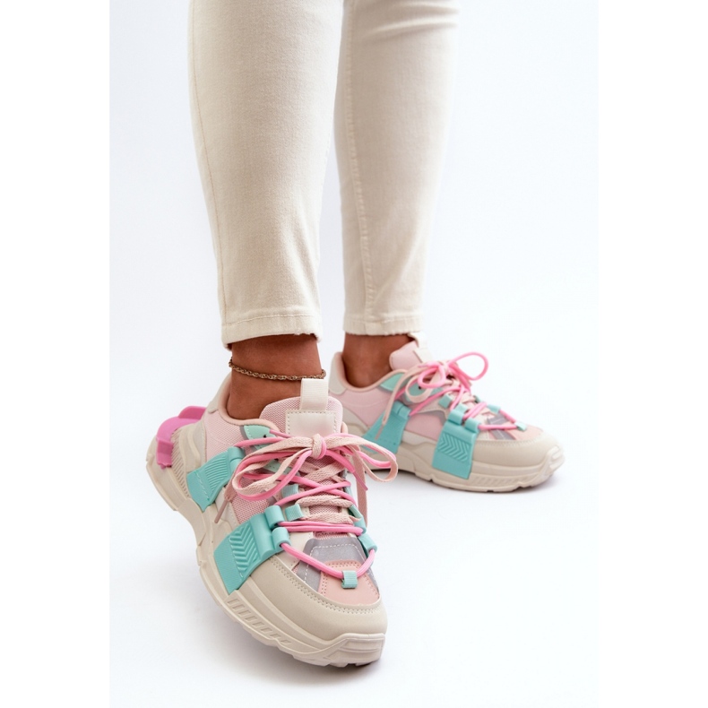 Scarpe Sportive Modello BL357P Rosa/Menta 1