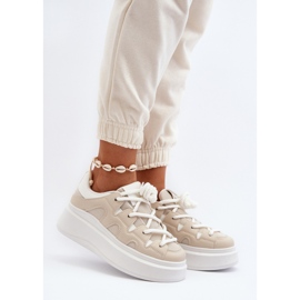 Step in style Scarpe sportive Modello Vinali 55-22 Beige - Entra con stile 1