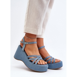 Sandali Modello FF-20 Blu 1