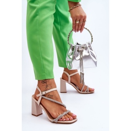Step in style Sandali Modello Carlotta H8-292 Beige - Entra con stile 2