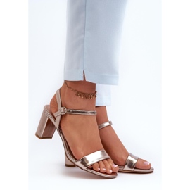 Sandali oro/champagne d'oro 1