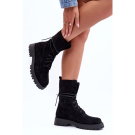 Step in style Modello Workers Jence DE1051S Pelle scamosciata nera - Entra con stile nero 1