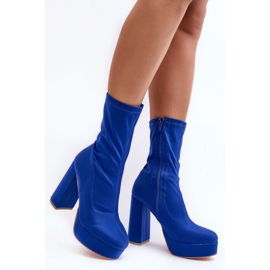 Step in style Stivali Modello Peculia D88-26 Blu - Entra con stile 1
