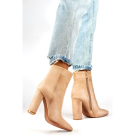 Stivali non isolati da donna D7959KH, beige 1