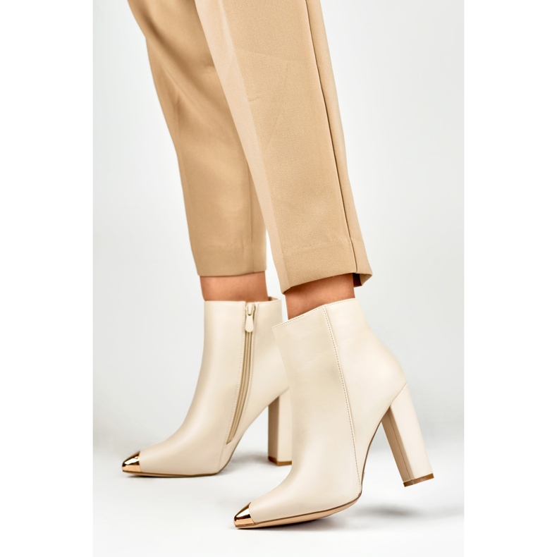 Stivali Modello MS2055BE Beige - PRIMO 2