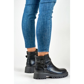 Stivaletto Modello Aline 250043B-PU Nero - PRIMO 2