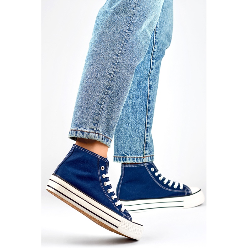 Modello 5012BL Scarpe da ginnastica blu scuro - PRIMO 1