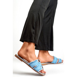 Jeans MTBL04L.DE infradito da donna, blu 1