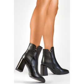 Stivali isolanti da donna GD-FL2084B neri nero 1