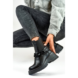 Stivaletto Chelsea Modello GD-BHRX7385B Nero - PRIMO 1