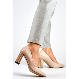 Décolleté Modello GD-FL486A-D.BE Beige 1