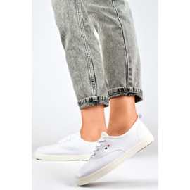 Sneakers Basse da Donna HB-6W Bianche bianca 2