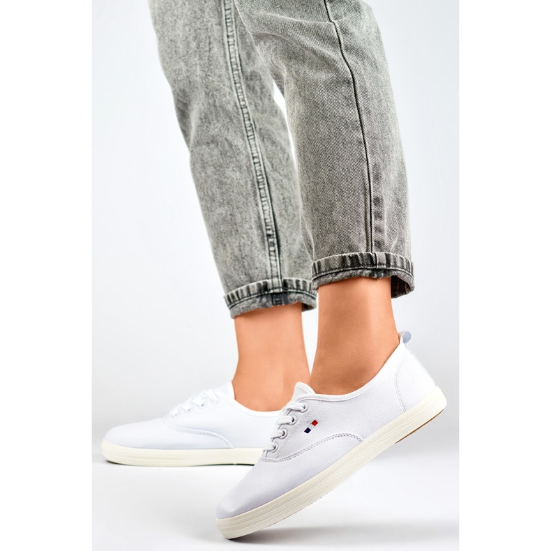 Sneakers Basse da Donna HB-6W Bianche bianca 2