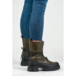 Operai Modello Garlin JH21-31GR Nero/Verde - PRIMO 2