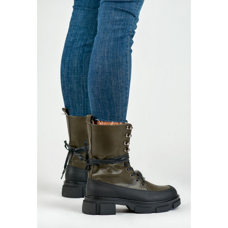 Operai Modello Garlin JH21-31GR Nero/Verde - PRIMO 2