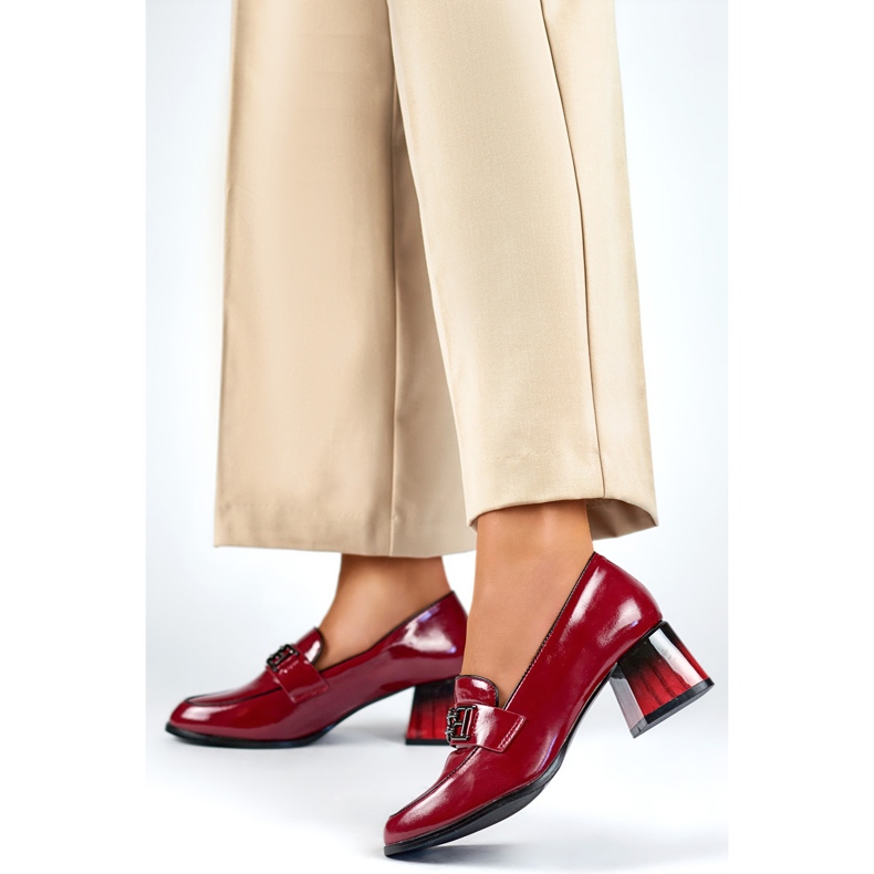 Pompe Modello GD-FL478-BUR Bordeaux - PRIMO rosso 1