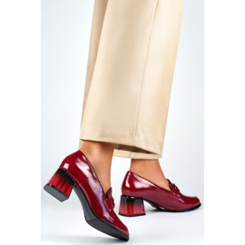 Pompe Modello GD-FL478-BUR Bordeaux - PRIMO rosso 2