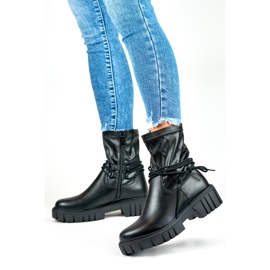 Stivali Modello DE1127P-B Pelle Nera - PRIMO nero 2