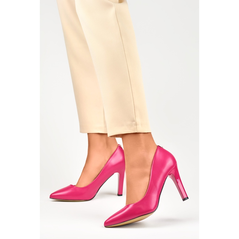 Scarpe con tacco Modello GD-FL360R Rosa - PRIMO 1