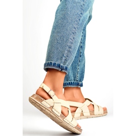 Sandali da donna G3179-7BE beige 1