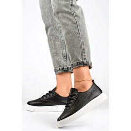 Modello 777-1B Scarpe da ginnastica nere - PRIMO nero 1