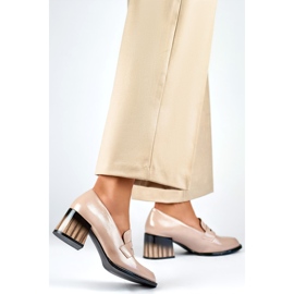 Décolleté da donna GD-FL443A-D.BE beige 1