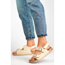 Sandali Modello G3180-7BE Beige - PRIMO 1