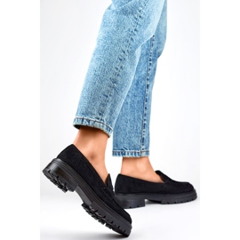 Scarpe nere da donna YL197 nero 1
