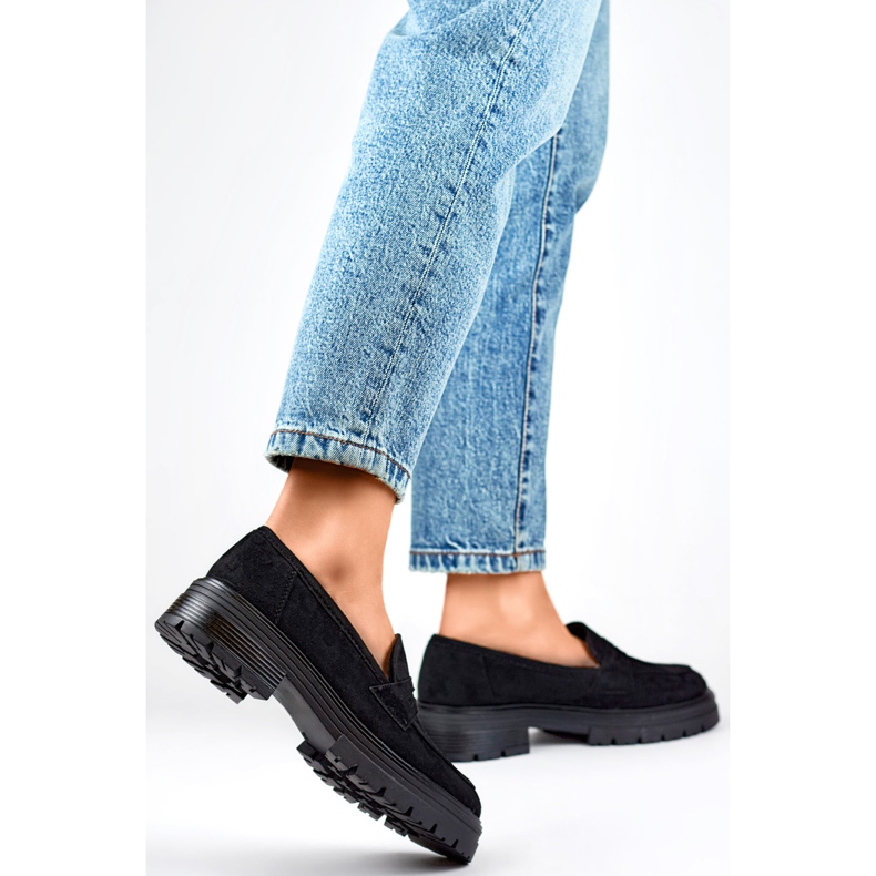 Scarpe nere da donna YL197 nero 1