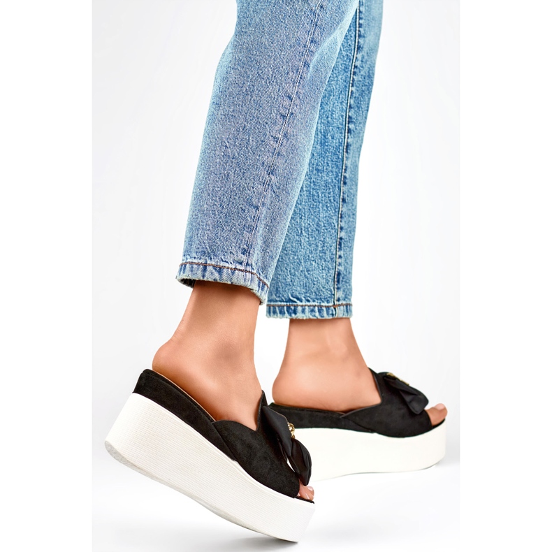 Infradito da Donna Nere 8082B nero 1