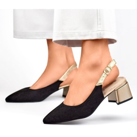 Décolleté Modello GD-FL495B Nero - PRIMO 1