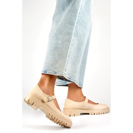 Scarpe da donna 2720-4BE beige 1
