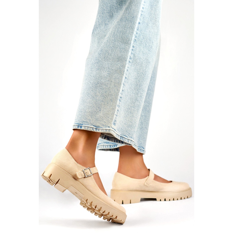 Scarpe da donna 2720-4BE beige 1