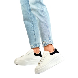 Scarpe Sportive Modello LL23171W/B Bianco/Nero - PRIMO 1
