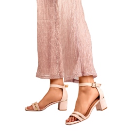 Sandali Modello 7212P Rosa - PRIMO 1