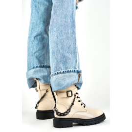 Operai Modello 250013BE-LA Vernice Beige - PRIMO 2