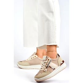 Scarpe sportive Modello 9053-SP-BE beige 1