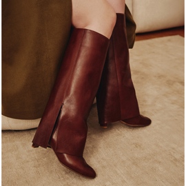Marco Shoes Stivali larghi Cleo marrone 2
