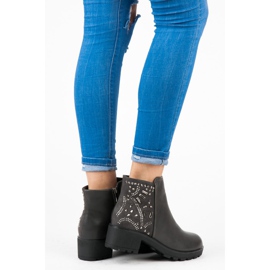 Vices Stivali Con Cristalli grigio 2