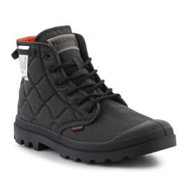 Scarpe Palladium Pampa ri-trapuntate 74386-008-M nero 1